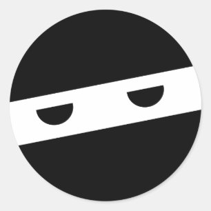Ninja Tumbler Classic Round Sticker