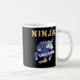 Ninja Unicorn Karate Unicorn Kickboxing Martial Ar Coffee Mug