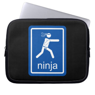 ninja universal sign. laptop sleeve