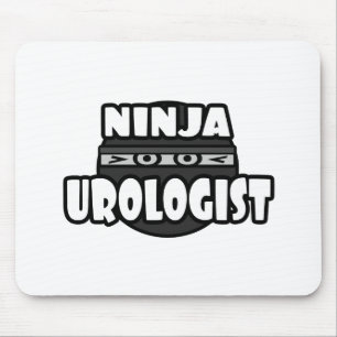 Ninja Urologist Mouse Mat