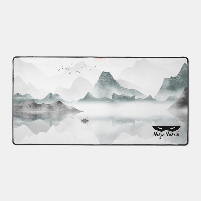 Ninja Vanish: Mountain Beauty Desk Mat (Front)