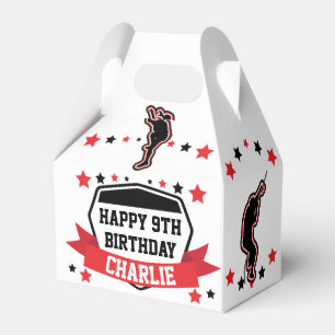 Ninja Warrior Boys Birthday Favour Box