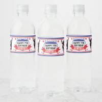 Ninja Warrior Girls Birthday Party Drink