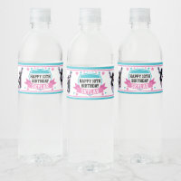 Ninja Warrior Girls Birthday Party Drink