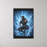 Ninja Warrior in Water 40x60