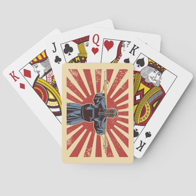 Ninja Warrior Playing Cards (Back)