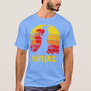 Ninja Warrior Retro Vintage T-Shirt