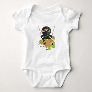 Ninja with Turtles Baby Bodysuit