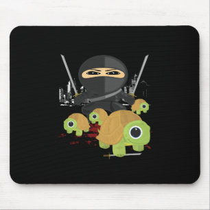 Ninja with Turtles Mouse Mat