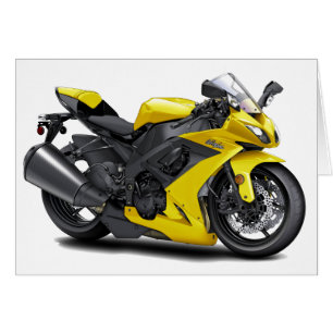 Ninja Yellow Bike
