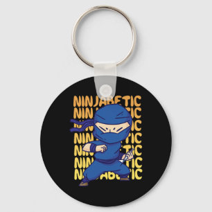 Ninjabetic Diabetic Ninja - Diabetes Awareness Fig Key Ring