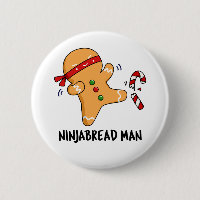 Ninjabread Man Funny Gingerbread Pun