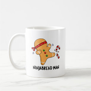 Ninjabread Man Funny Gingerbread Pun  Coffee Mug