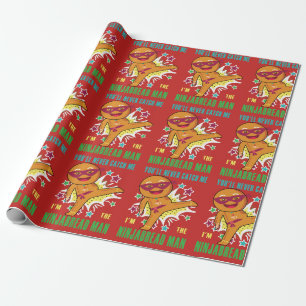 Ninjabread Man You'll Never Catch Me Wrapping Paper