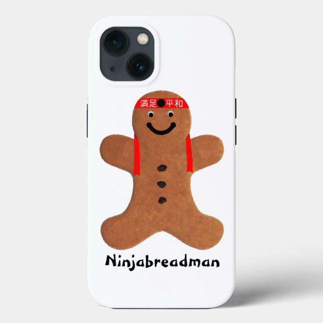 Ninjabreadman biscuit (cookie) Case-Mate iPhone case (Back)