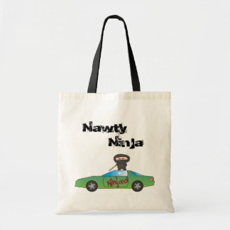 Ninja'd Tote Bag - A Nawty Ninja design