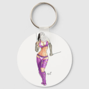 NinjaGirl Key Ring