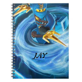 Ninjago Jay Notebook