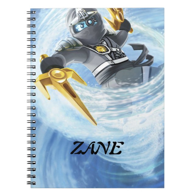 Ninjago Zane Notebook (Front)