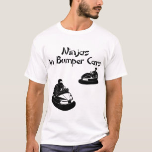 Ninjas In Bumper Cars - light T-Shirt