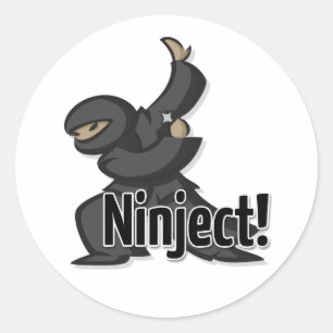 Ninject Shuriken Sticker