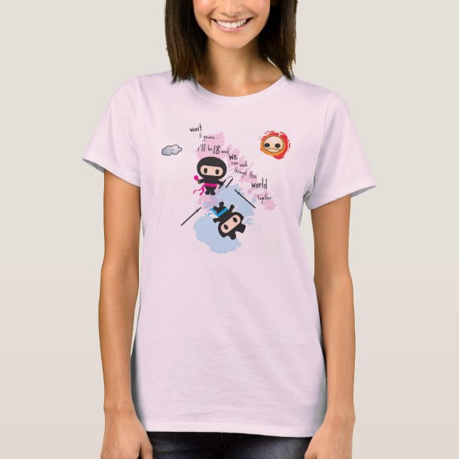 ninjoo: wait 5 years... T-Shirt (Front)