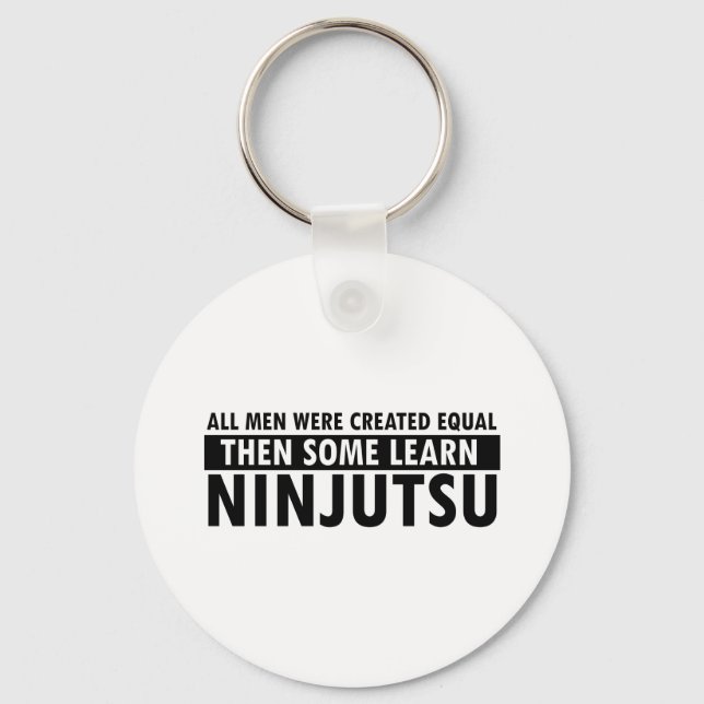 Ninjutsu designs key ring (Front)