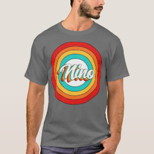 Nino Name Shirt Vintage Nino Circle