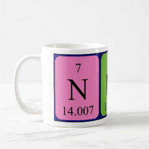 Nino periodic table name mug