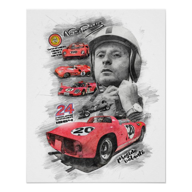 Nino Vaccarella Poster (Front)