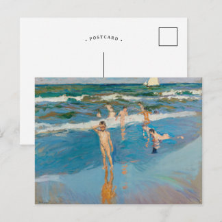 Niños en el Mar | Joaquín Sorolla Postcard