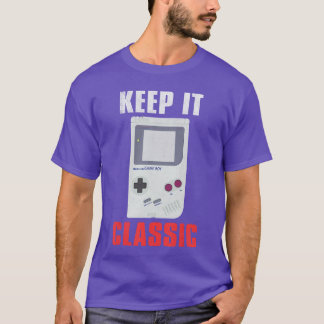 Nintendo Game Boy Keep It Classic Gamer vintage T-Shirt