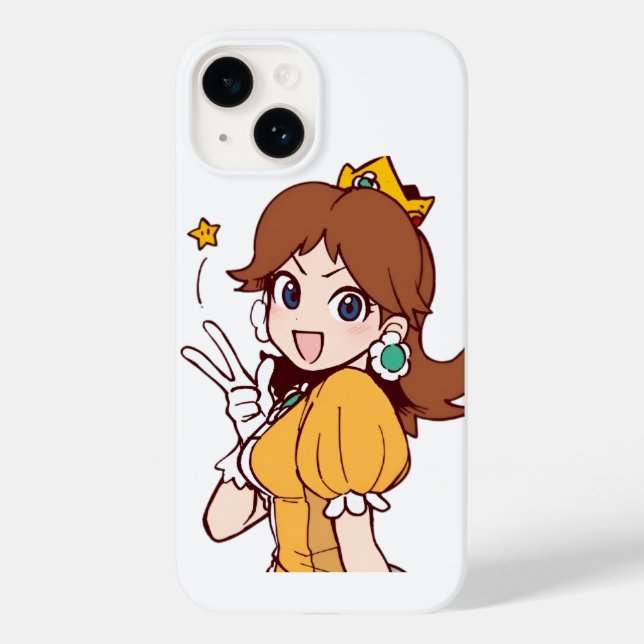 Nintendo Princess iPhone Case – Stylish & Protecti (Back)