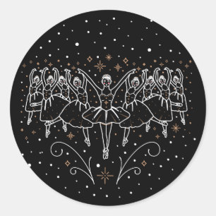 NINTH DAY OF CHRISTMAS / Christmas Stickers