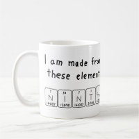 Ninthe periodic table name mug
