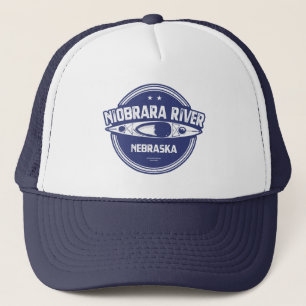 Niobrara River Nebraska Kayaking Trucker Hat