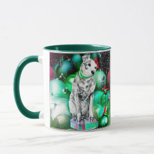 Nipper, The RCA Dog Christmas Mug