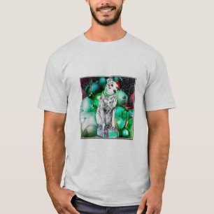 Nipper, The RCA Dog Christmas T-Shirt