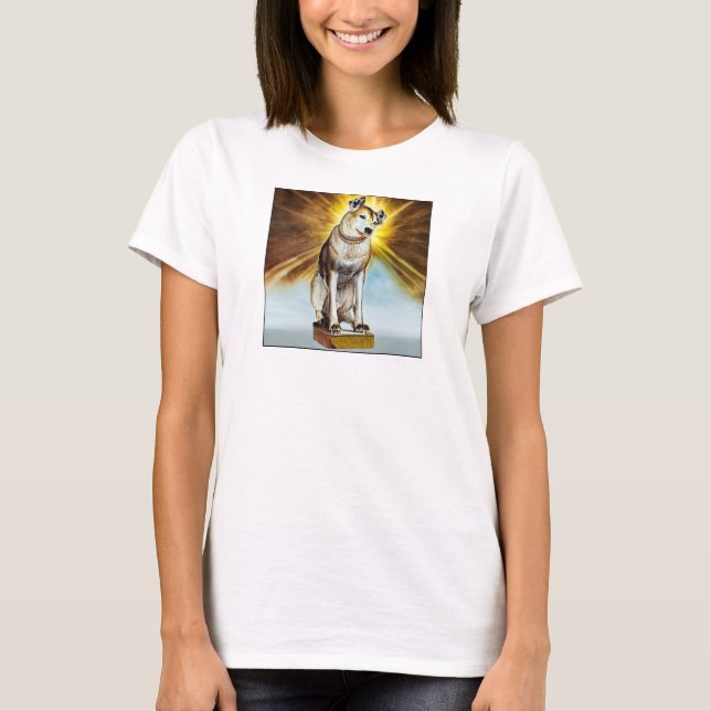Nipper, The RCA Dog Golden Boy T-Shirt (Front)