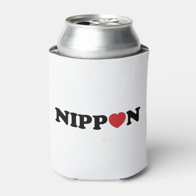 Nippon Love Heart Can Cooler (Can Front)