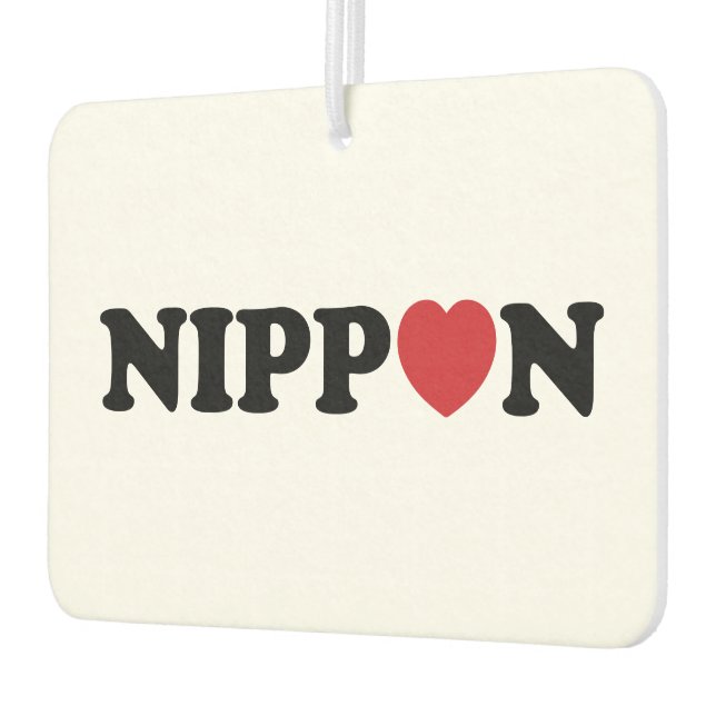 Nippon Love Heart Car Air Freshener (Left)