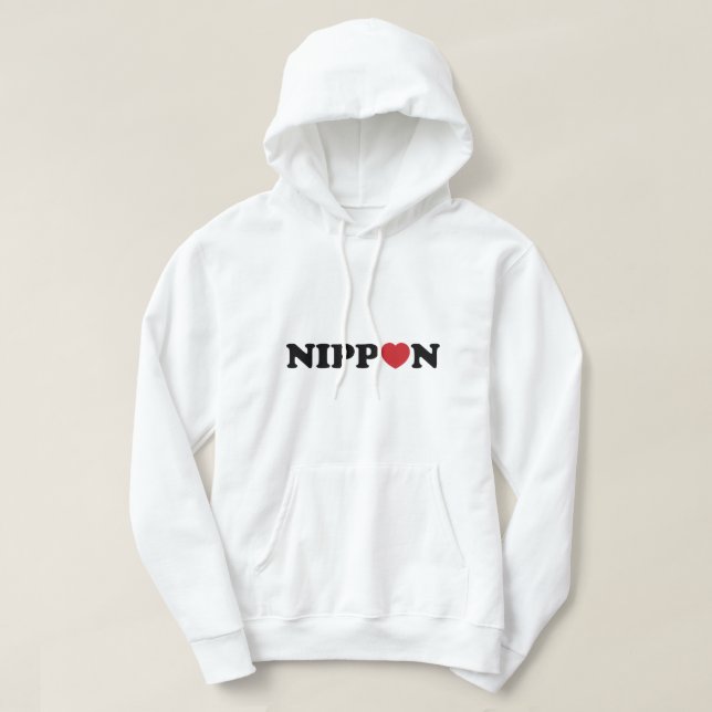 Nippon Love Heart Hoodie (Design Front)