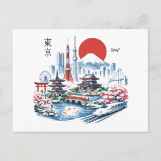 Nippon Sakura Tokyo Sakura  Postcard