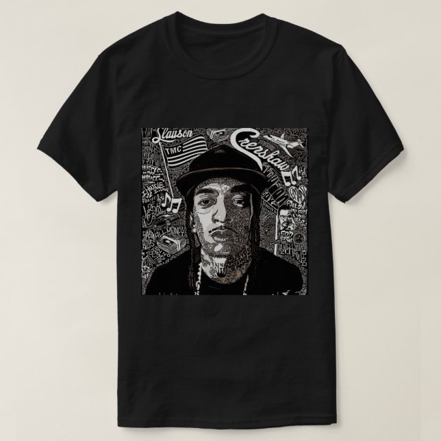 Nipsey Hussle Rapper T-Shirt (Design Front)