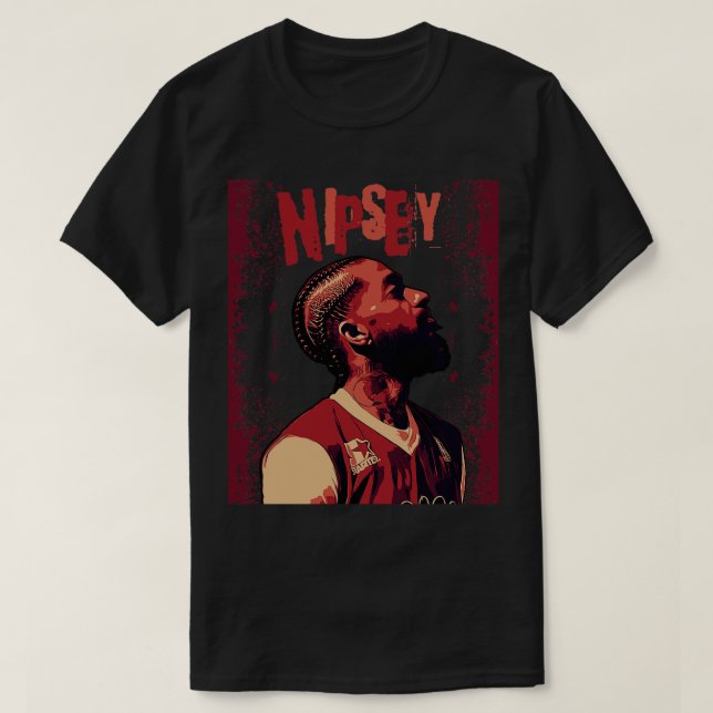 Nipsey Vintage style T-Shirt (Design Front)