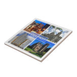 NIR003 BELFAST, Northern Ireland, Tile<br><div class="desc">Here you will find the souvenir of your vacation. This category contains ceramic tiles of many locations in Northern Ireland Belfast. (NIR003 BELFAST, Northern Ireland, ceramic tile). Amaze friends and relatives with the unique souvenirs from your great trip. Try us. #LeoPepeDesign - belfast city hall, europe northern ireland united kingdom,...</div>