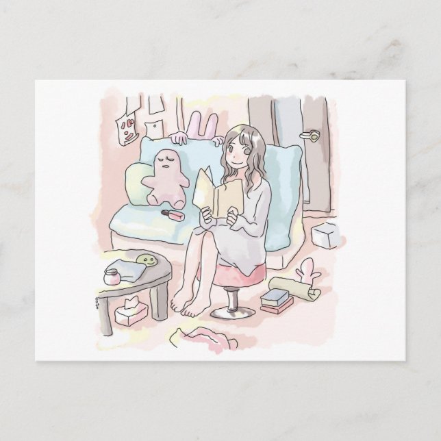 Nirakujiku Postcard (Front)