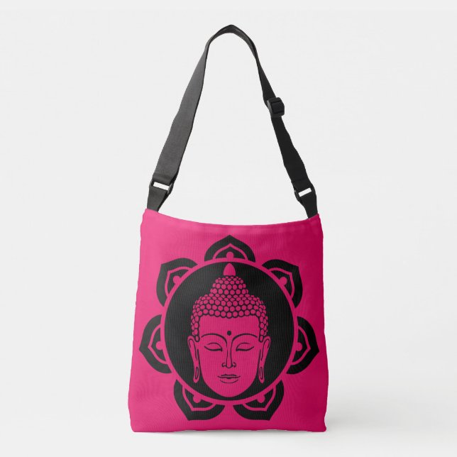 Nirvana Buddhist Crossbody Bag (Front)