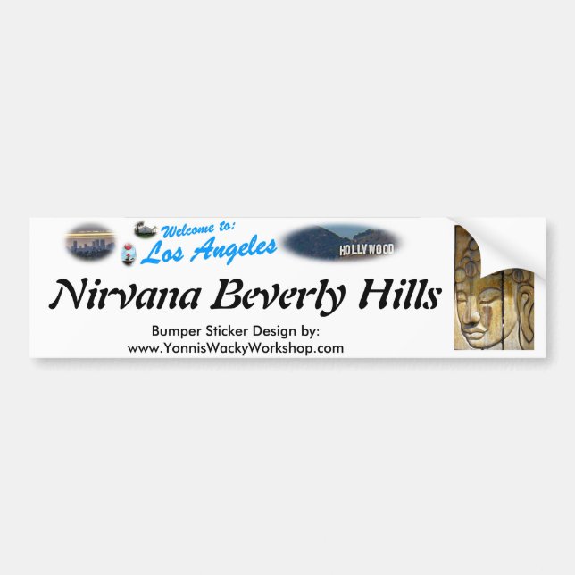 Nirvana Bumper Sticker (Front)