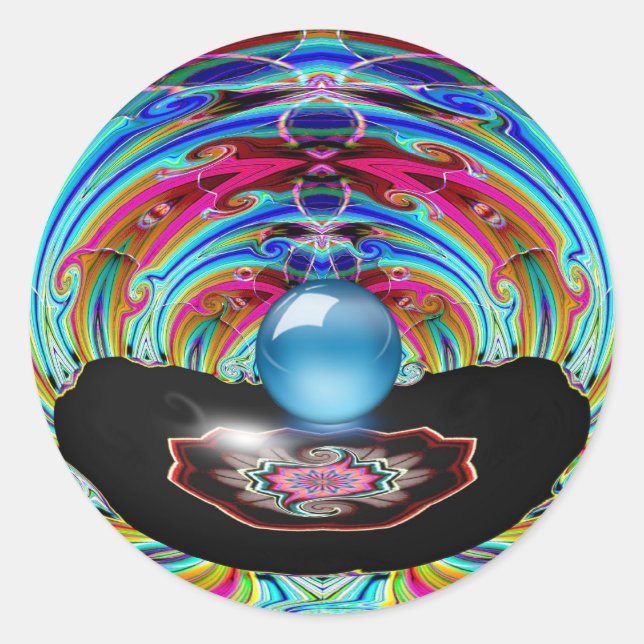 Nirvana Classic Round Sticker (Front)